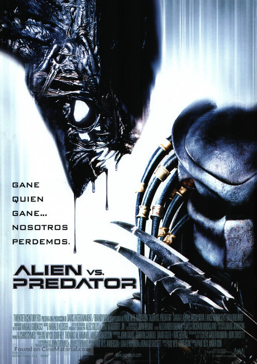 AVP: Alien Vs. Predator - Spanish Movie Poster
