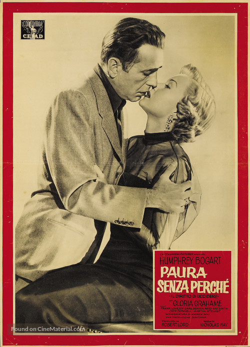 In a Lonely Place - Italian Movie Poster