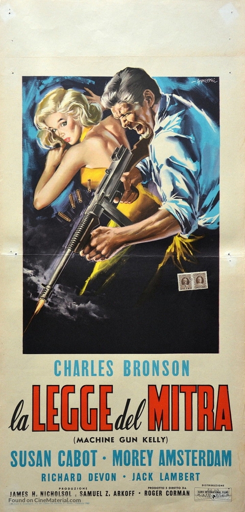 Machine-Gun Kelly - Italian Movie Poster
