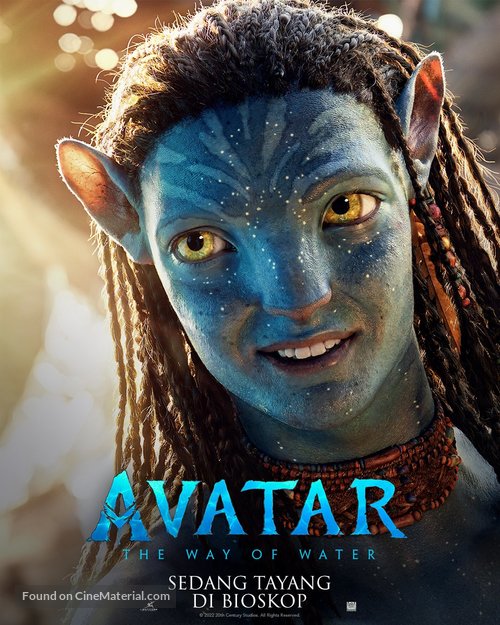 Avatar: The Way of Water - Indonesian Movie Poster