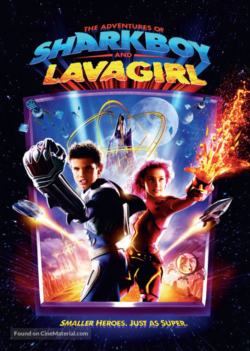 The Adventures of Sharkboy and Lavagirl 3-D - DVD movie cover