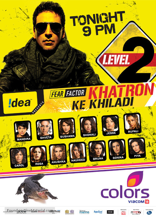 &quot;Fear Factor: Khatron Ke Khiladi&quot; - Indian Movie Poster