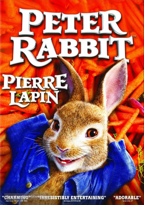 Peter Rabbit - Canadian DVD movie cover