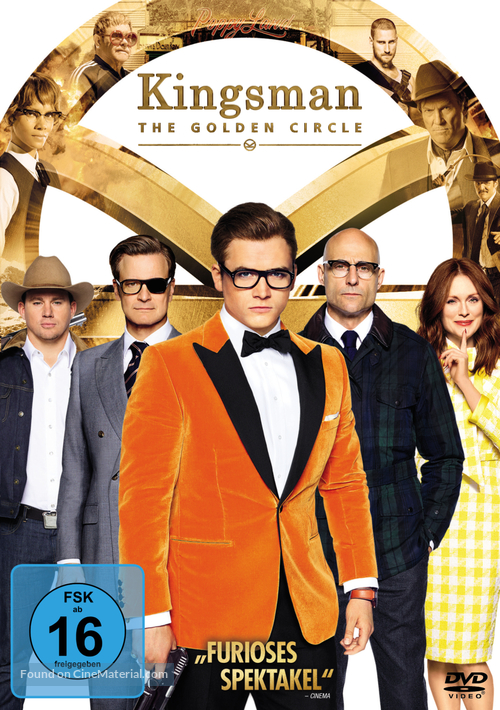 Kingsman: The Golden Circle - German Movie Cover