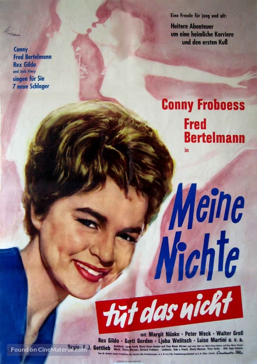 Meine Nichte tut das nicht - German Movie Poster