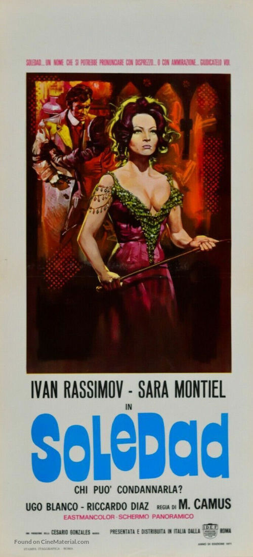 Esa mujer - Italian Movie Poster