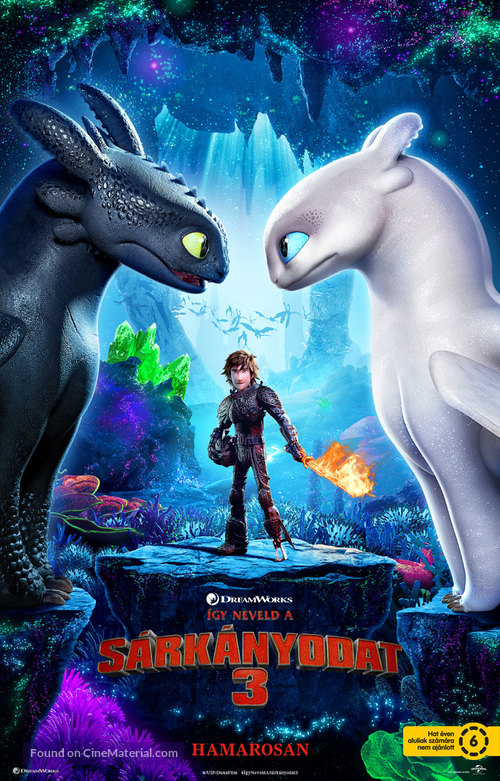 How to Train Your Dragon: The Hidden World - Hungarian Movie Poster