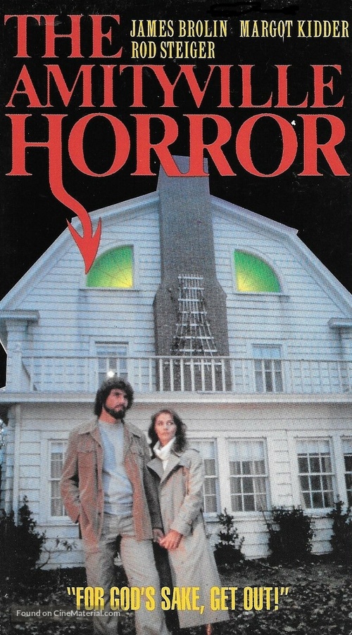 The Amityville Horror - VHS movie cover