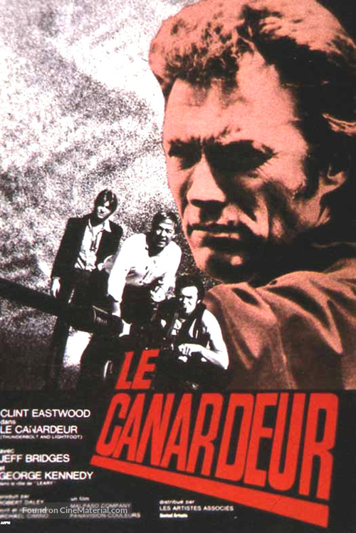 Thunderbolt And Lightfoot - French Movie Poster