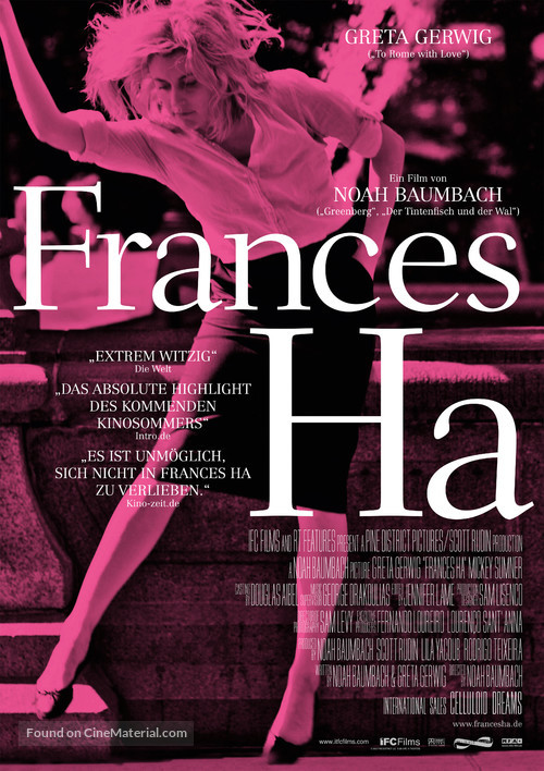 Frances Ha - German Movie Poster