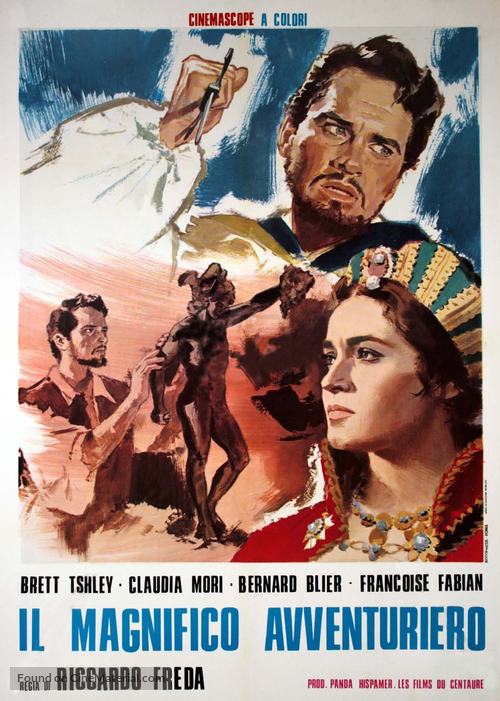 Il magnifico avventuriero - Italian Movie Poster