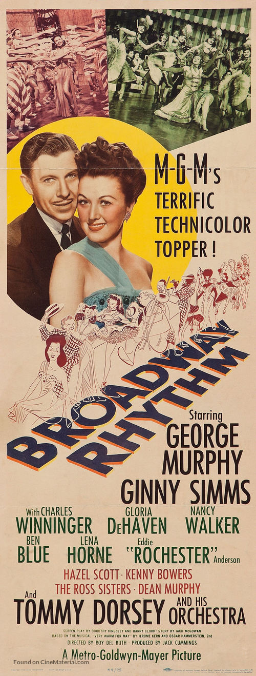 Broadway Rhythm - Movie Poster