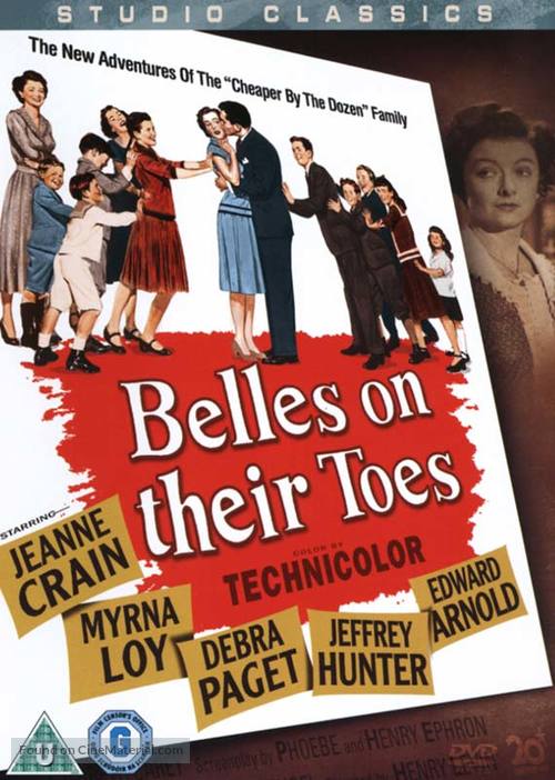 Belles on Their Toes - British Movie Cover