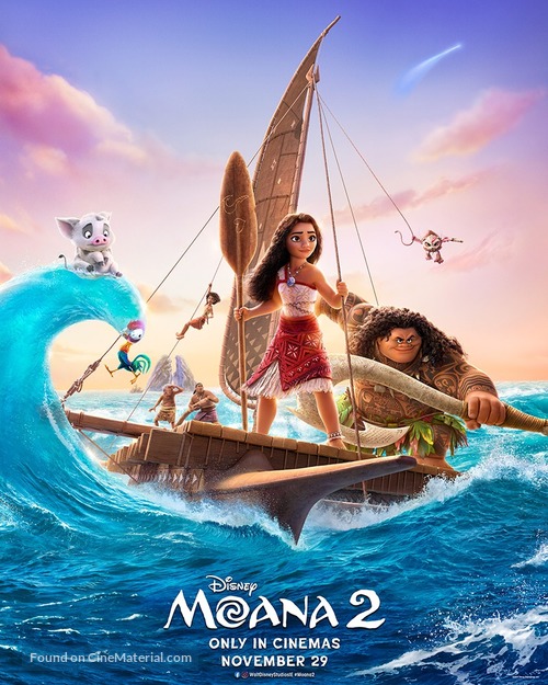 Moana 2 - Irish Movie Poster