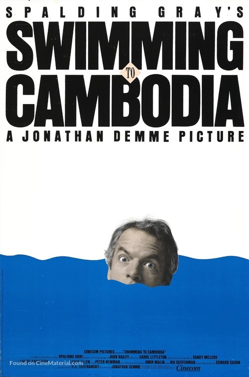 Swimming to Cambodia - Movie Poster