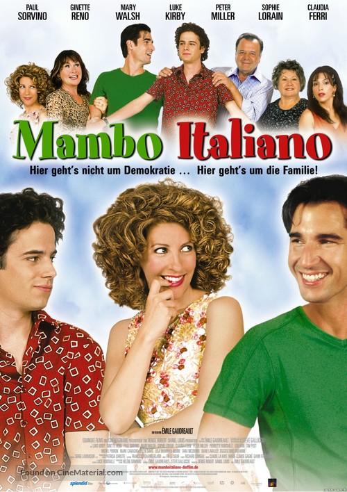 Mambo italiano - German poster