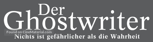 The Ghost Writer - German Logo