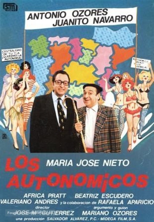 Los auton&oacute;micos - Spanish DVD movie cover