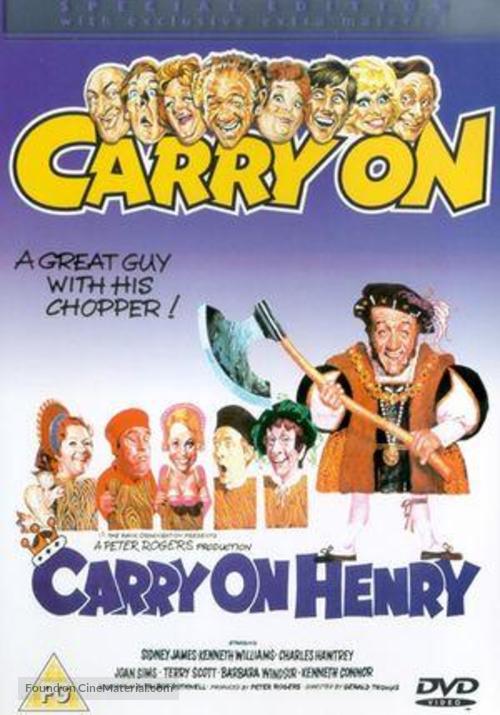 Carry on Henry - British DVD movie cover