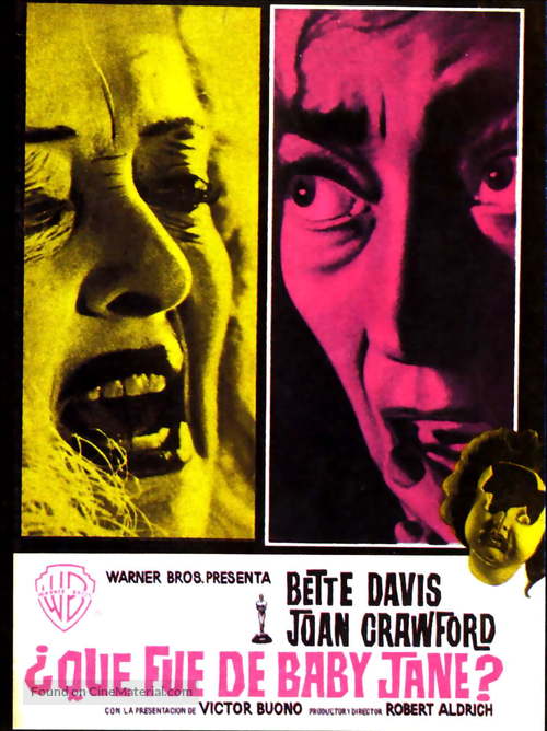 What Ever Happened to Baby Jane? - Spanish Movie Poster