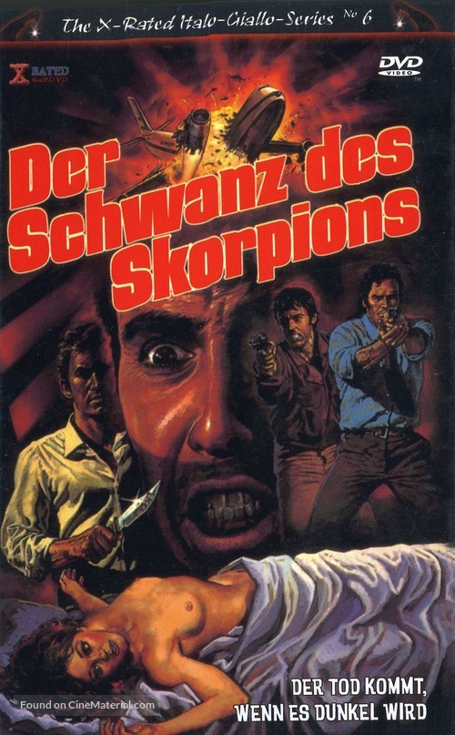 La coda dello scorpione - German DVD movie cover