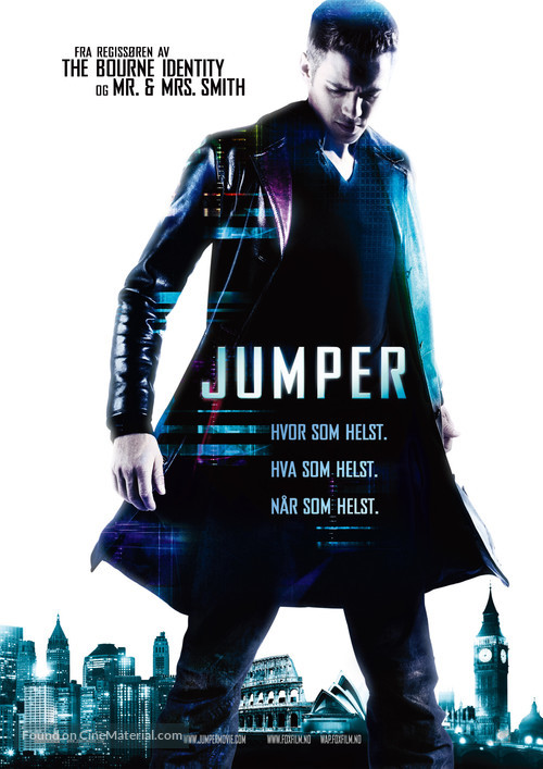 Jumper - Norwegian Movie Poster