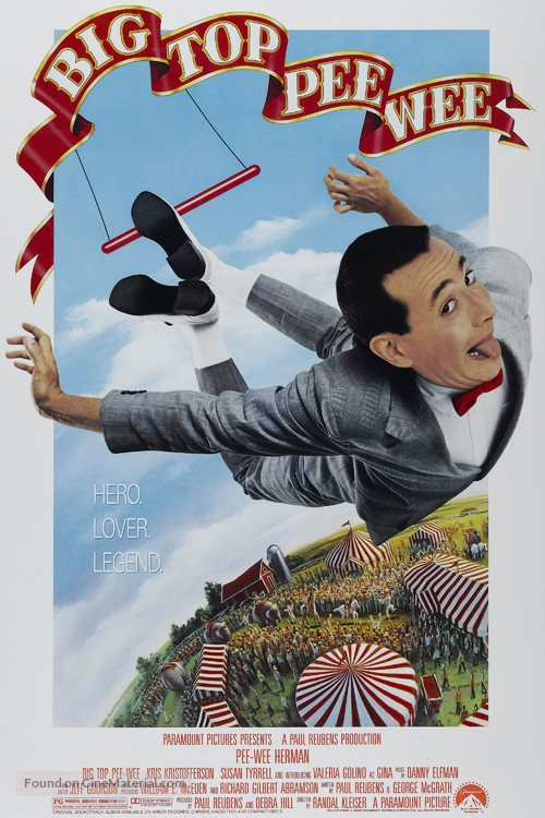 Big Top Pee-wee - Movie Poster