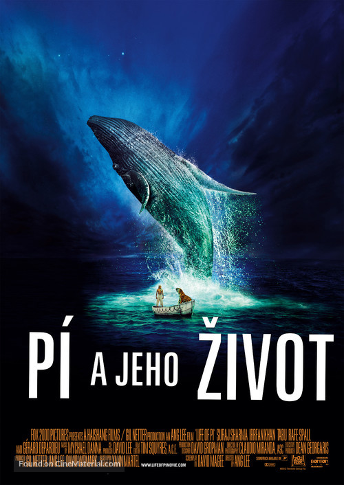 Life of Pi - Czech Movie Poster