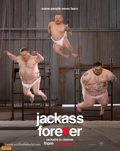 Jackass Forever - New Zealand Movie Poster