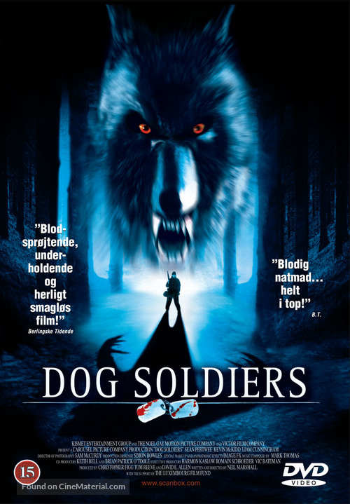 Dog Soldiers - Danish poster