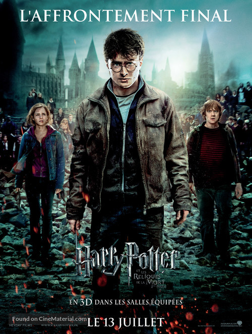 Harry Potter and the Deathly Hallows - Part 2 - French Movie Poster