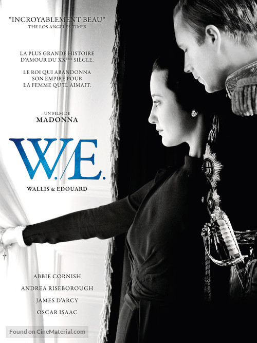 W.E. - French Movie Poster