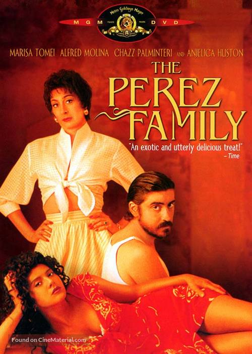 The Perez Family - DVD movie cover