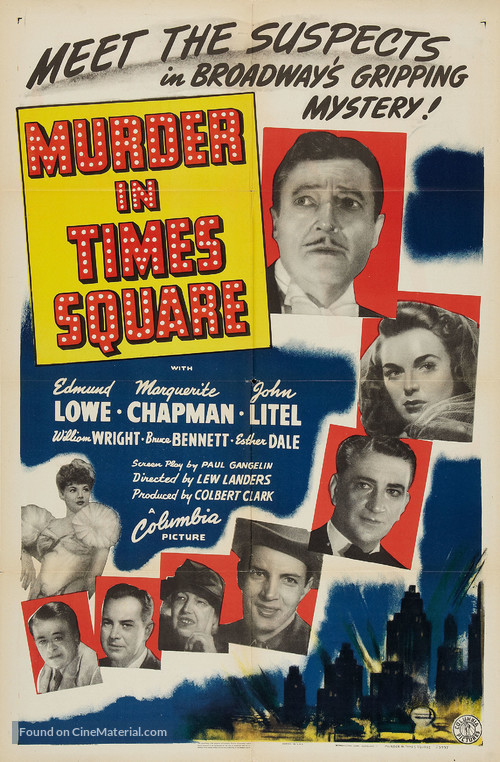 Murder in Times Square - Movie Poster