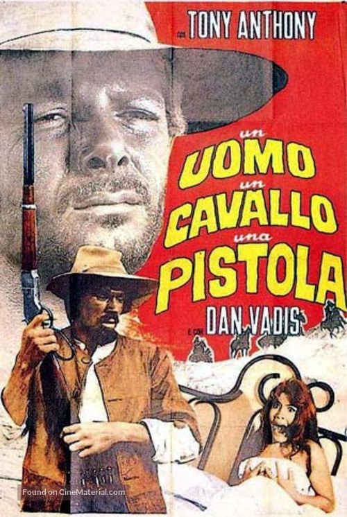 Un uomo, un cavallo, una pistola - Italian Movie Poster