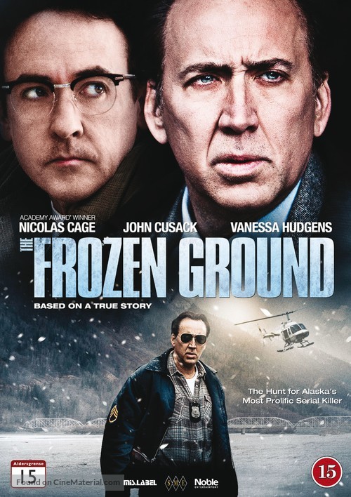 The Frozen Ground - Danish DVD movie cover