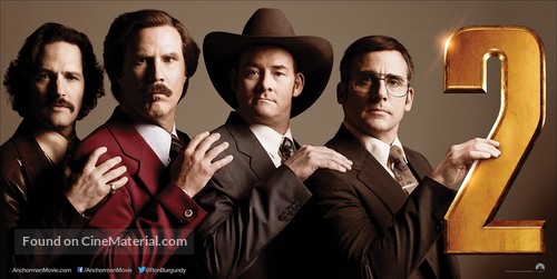 Anchorman 2: The Legend Continues - Movie Poster