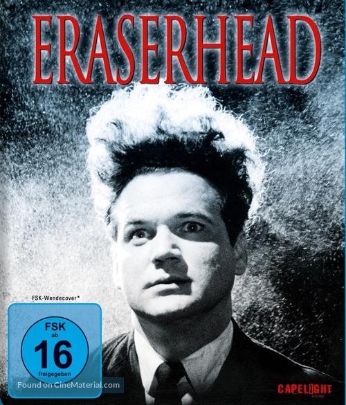 Eraserhead - German Blu-Ray movie cover