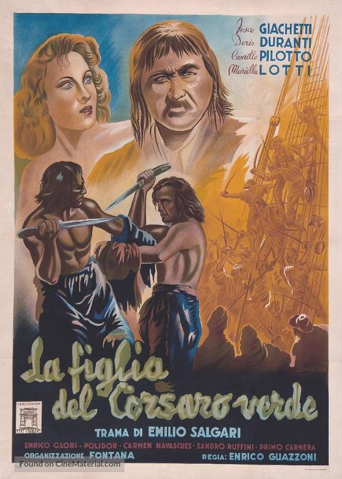 La figlia del corsaro verde - Italian Movie Poster