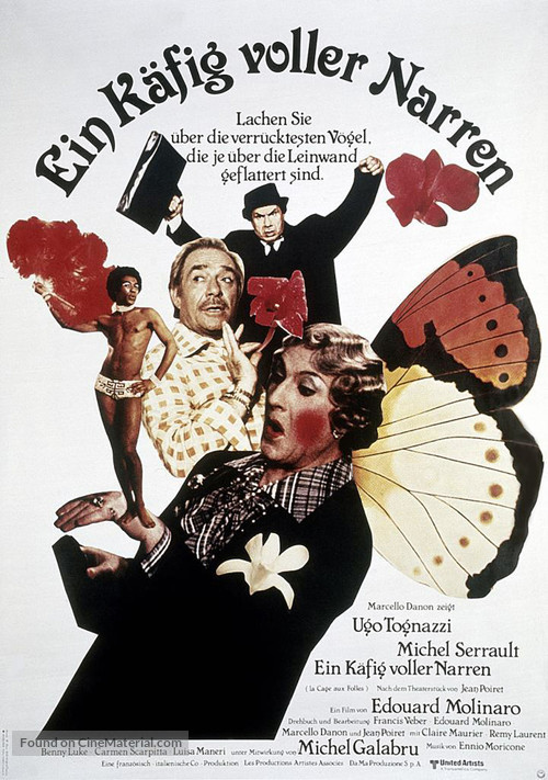 Cage aux folles, La - German Movie Poster