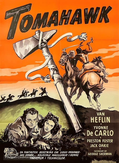 Tomahawk - Danish Movie Poster