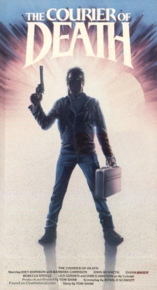 Courier of Death - VHS movie cover