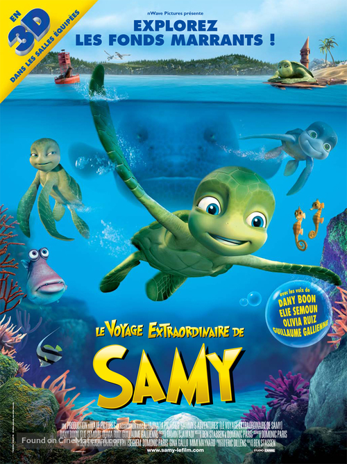 Sammy&#039;s avonturen: De geheime doorgang - French Movie Poster