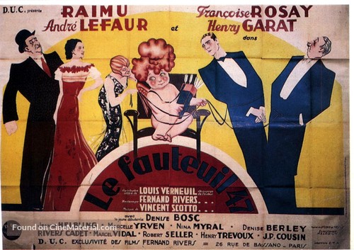 Le fauteuil 47 - French Movie Poster