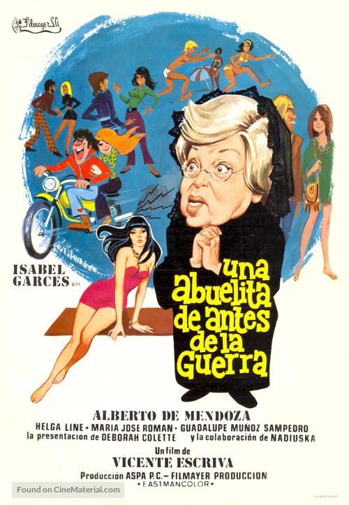 Una abuelita de antes de la guerra - Spanish Movie Poster