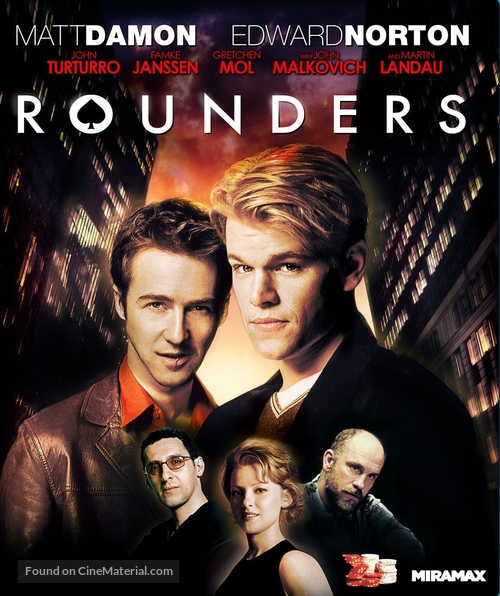 Rounders - Blu-Ray movie cover