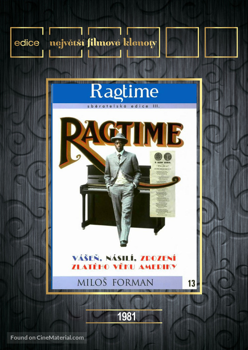 Ragtime - Czech DVD movie cover