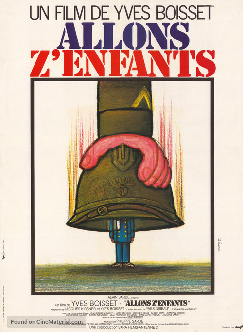 Allons z&#039;enfants - French Movie Poster