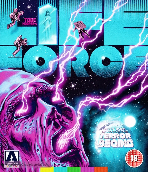 Lifeforce - British Blu-Ray movie cover