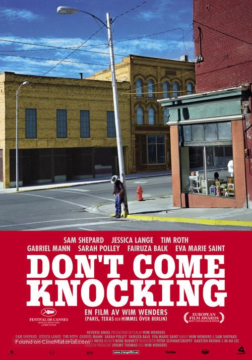 Don&#039;t Come Knocking - Swedish Movie Poster